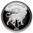 John Wick 1 oz Silver Proof Continental Coin (w/Box & COA)
