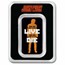John Wick 1 oz Silver Silhouette Bar w/ TEP