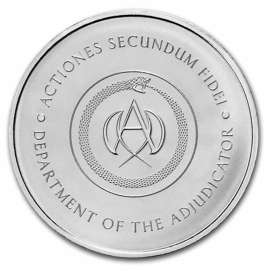 John Wick 2 oz Silver Adjudicator Round