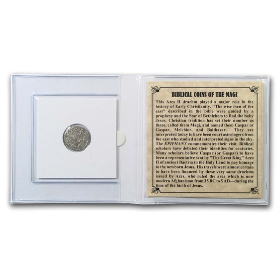 Journey of the Magi Silver Drachm In Mini Folder (35 BC-5 AD) Journey of the Magi Silver Drachm In Mini Folder (35 BC-5 AD)