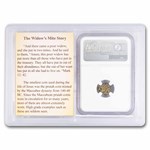 Judaea Hasmonean Kings (135-37 BC) Widow's Mite VG NGC (Vault)