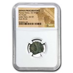 Judaea Procurators AE Prutah Porcius Festus (59-62 AD) NGC