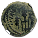 Judaea Procurators Prutah (26-36 AD) Pontius Pilate Ch Fine NGC Judaea Procurators Prutah (26-36 AD) Pontius Pilate Ch Fine NGC