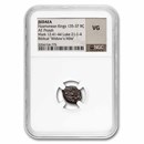 Judaea Widow's Mite Hasmonean Kings (135-37 BC) NGC VG
