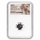 Judaea Widow's Mite Herod I AE Prutah (40-4 BC) NGC VG