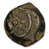 Judaea Widow's Mite XF (103-76 BC)