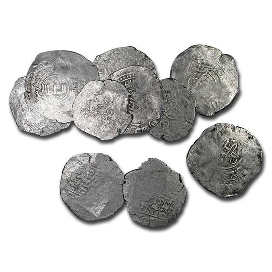 Khwarezmian Empire AR Dirham 1077-1231 AD Avg Circ Khwarezmian Empire AR Dirham 1077-1231 AD Avg Circ