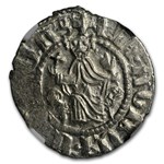 Kingdom of Armenia AR Tram Levon I (1198-1219 AD) AU NGC (Vault)