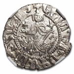Kingdom of Armenia AR Tram Levon I (1198-1219 AD) AU NGC