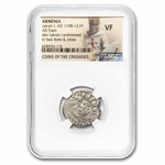 Kingdom of Armenia AR Tram Levon I (1198-1219 AD) VF NGC