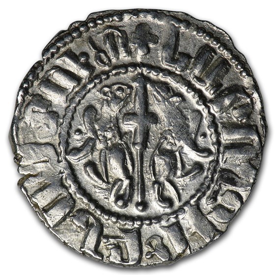 Kingdom of Armenia Silver Tram Levon I (1198-1219 AD) XF-AU Kingdom of Armenia Silver Tram Levon I (1198-1219 AD) XF-AU