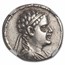 Kingdom of Bactria Eucratides I AR Drachm (170-145 BC) XF NGC