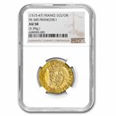 Kingdom of France AV Ecu d'Or (1515-47 AD) AU-58 NGC (Fr-345) Kingdom of France AV Ecu d'Or (1515-47 AD) AU-58 NGC (Fr-345)