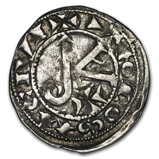 Kingdom of France Denier Raymond V-VII (1148-1249 AD) VF Kingdom of France Denier Raymond V-VII (1148-1249 AD) VF