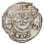 Kingdom of France Denier Raymond V-VII (1148-1249 AD) XF-AU