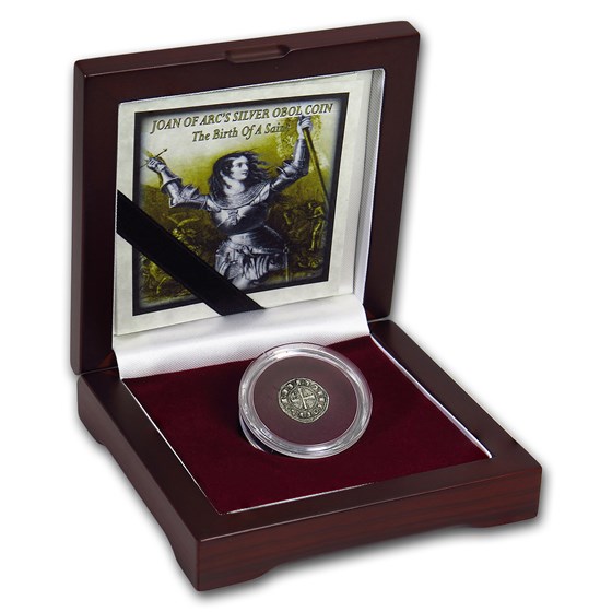 Kingdom of France Silver Obol Joan of Arc: Birth of a Saint Set Kingdom of France Silver Obol Joan of Arc: Birth of a Saint Set