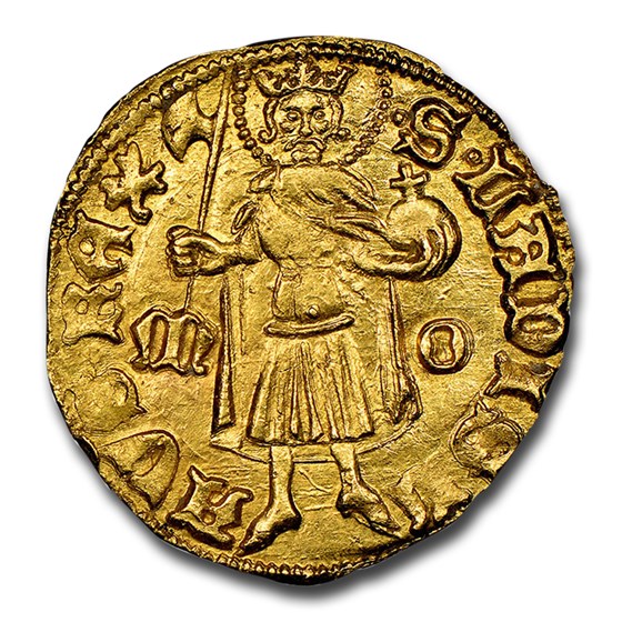 Kingdom of Hungary AV Goldgulden Sigismund (1387-1437) MS-63 NGC Kingdom of Hungary AV Goldgulden Sigismund (1387-1437) MS-63 NGC