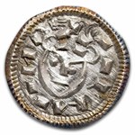 Kingdom of Hungary Silver Denar Bela II (1131-41 AD) MS-61 NGC