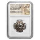 Kingdom of Macedon Alex. III (336-23 BC) Tetradrachm Ch Fine NGC Kingdom of Macedon Alex. III (336-23 BC) Tetradrachm Ch Fine NGC