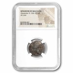 Kingdom of Macedon Alexander III Bronze Unit (336-323 BC) NGC
