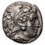 Kingdom of Macedon AR Drachm Alexander III (336-323 BC) Ch AU