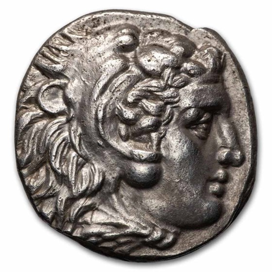 Kingdom of Macedon AR Drachm Alexander III (336-323 BC) Ch AU