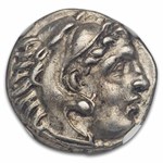 Kingdom of Macedon AR Drachm Alexander III (336-323 BC) XF NGC