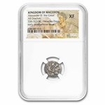 Kingdom of Macedon AR Drachm Alexander III (336-323 BC) XF NGC