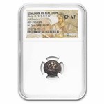 Kingdom of Macedon AR Drachm Philip III (323-317 BC) Ch VF NGC