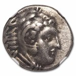 Kingdom of Macedon AR Drachm Philip III (323-317 BC) VF NGC