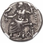 Kingdom of Macedon AR Drachm Philip III (323-317 BC) VF NGC