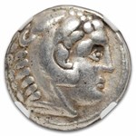 Kingdom of Macedon AR Tetradrachm Alex. III (336-323 BC) Ch F NGC