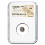 Kingdom of Persis AR Obol (132 BC - 224 AD) AU NGC (Random Ruler)