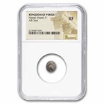 Kingdom of Persis AR Obol (132 BC - 224 AD) XF NGC (Random Ruler)