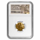 Kingdom of Pontus Gold Stater Mithradates IV (120-63 BC) MS NGC Kingdom of Pontus Gold Stater Mithradates IV (120-63 BC) MS NGC