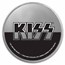 KISS 1 oz Silver Colorized Black & White Band Logo in TEP
