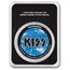 KISS 1 oz Silver Colorized Blue Spaceman in TEP