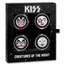KISS 1 oz Silver Colorized Creature of the Night (Set of 4)