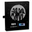 KISS 1 oz Silver Colorized Creature of the Night (Set of 4)