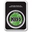 KISS 1 oz Silver Colorized Green Catman in TEP