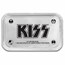 KISS 1 oz Silver Newsprint Characters Colorized Bar