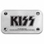KISS 1 oz Silver Newsprint Characters Colorized Bar