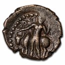 Kushan Empire AE Tetradrachm (30 BC-350 AD) VF