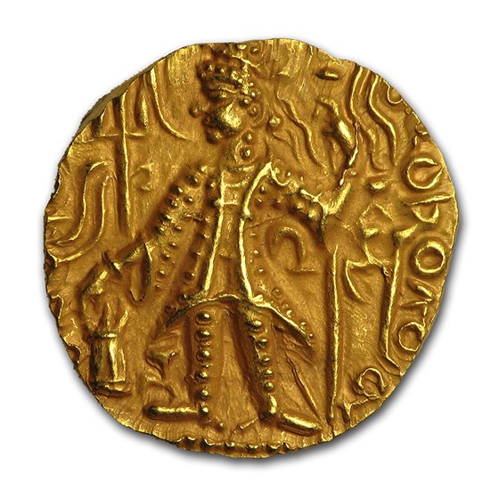 Kushan Gold Stater XF (290-310 AD)