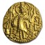 Kushan Gold Stater XF+ (4th Century AD)