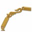 Kuvera 24K 5mm Bhat Bracelet 7.5"
