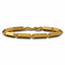 Kuvera 24K 5mm Bhat Bracelet 7.5"