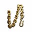 Kuvera 24K 6mm Anchor Link Chain Bracelet 8"
