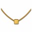Kuvera 24K Cube Pendant