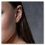 Kuvera 24K Half Moon Earrings